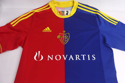 FC Basel 2012 Home Salah [M] Apparel Original Authentic Football Soccer Jersey Kit Shirt Nameset