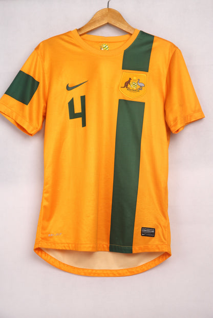 Australia 2012 Home Cahill [S] Apparel Original Authentic Football Soccer Jersey Kit Shirt Nameset