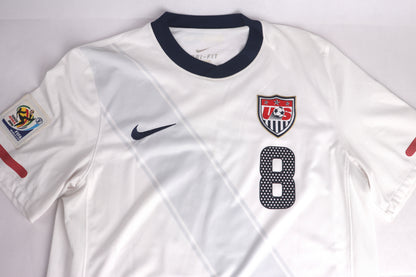 USA 2010 Home Dempsey [M] Apparel Original Authentic Football Soccer Jersey Kit Shirt Nameset