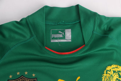 Cameroon 2004 Home Eto’o [M] Apparel Original Authentic Football Soccer Jersey Kit Shirt Nameset