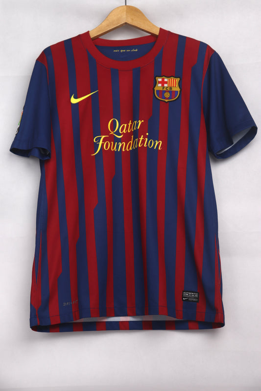 Barcelona 2011 Home Messi [M] Apparel Original Authentic Football Soccer Jersey Kit Shirt Nameset