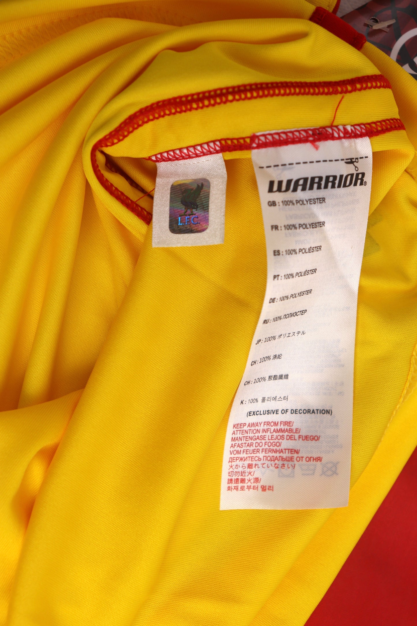 Liverpool 2014 Away Long Sleeve BNWT Balotelli [S]