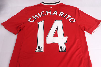 Manchester United 2011 Home Chicharito [S] Apparel Original Authentic Football Soccer Jersey Kit Shirt Nameset