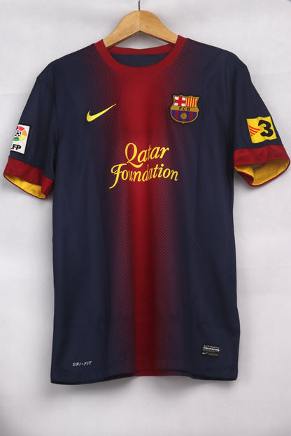 Barcelona 2012 Home Messi [M] Apparel Original Authentic Football Soccer Jersey Kit Shirt Nameset