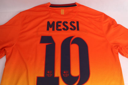 Barcelona 2012 Away BNWT Messi [L] Apparel Original Authentic Football Soccer Jersey Kit Shirt Nameset