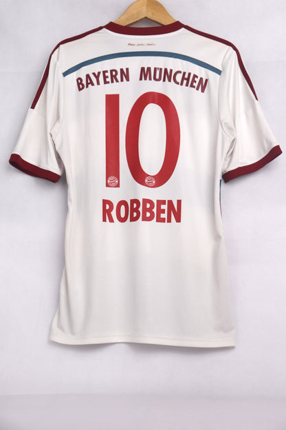 Bayern Munchen 2014 Away Robben [M] Apparel Original Authentic Football Soccer Jersey Kit Shirt Nameset