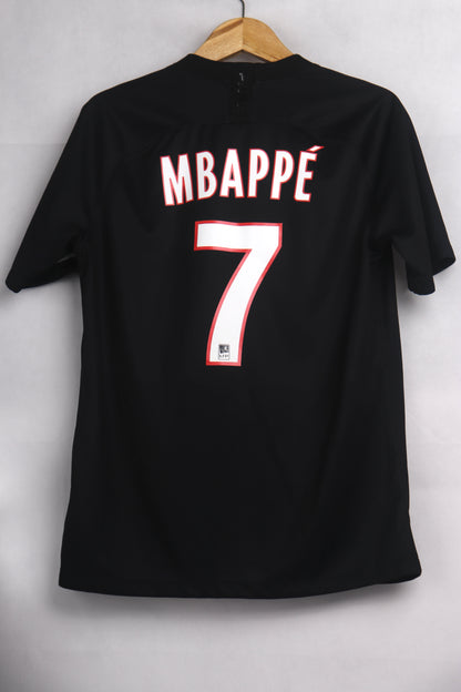 PSG 2019 Fourth Mbappe [M] Apparel Original Authentic Football Soccer Jersey Kit Shirt Nameset