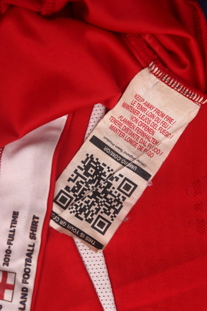 England 2008 Away Beckham [M] Apparel Original Authentic Football Soccer Jersey Kit Shirt Nameset