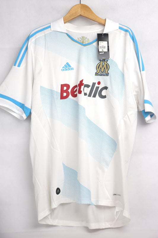 Marseille 2011 Home BNWT Azpilicueta [XL] Apparel Original Authentic Football Soccer Jersey Kit Shirt Nameset