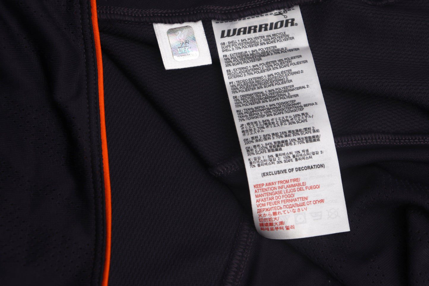 Liverpool 2012 Third Long Sleeve BNWT Suarez [S]