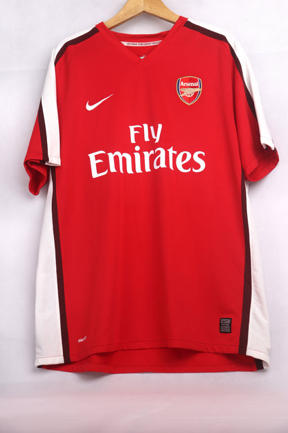 Arsenal 2008 Home Campbell [XL] Apparel Original Authentic Football Soccer Jersey Kit Shirt Nameset
