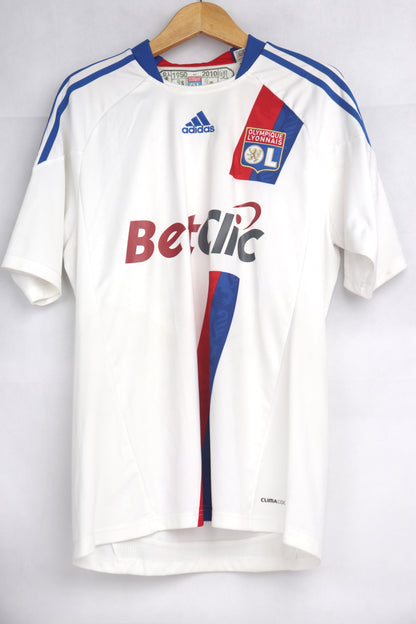Lyon 2010 Home Gourcuff [M] Apparel Original Authentic Football Soccer Jersey Kit Shirt Nameset
