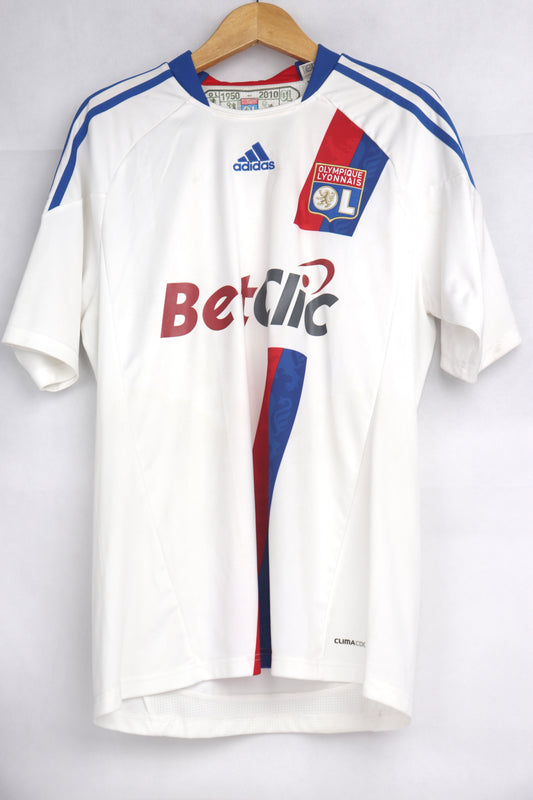 Lyon 2010 Home Gourcuff [M] Apparel Original Authentic Football Soccer Jersey Kit Shirt Nameset
