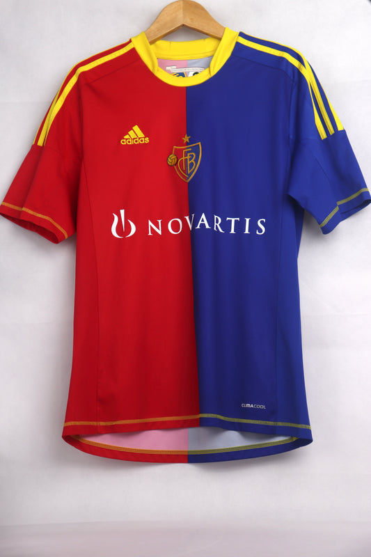 FC Basel 2012 Home Salah [M] Apparel Original Authentic Football Soccer Jersey Kit Shirt Nameset