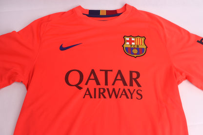 Barcelona 2014 Away Messi [M] Apparel Original Authentic Football Soccer Jersey Kit Shirt Nameset