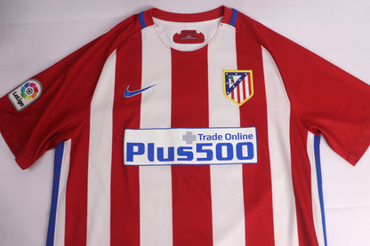 Atletico Madrid 2016 Home Griezmann [L] Apparel Original Authentic Football Soccer Jersey Kit Shirt Nameset