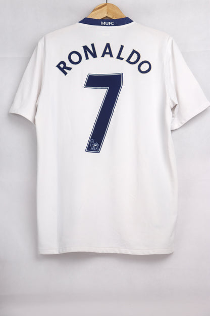 Manchester United 2008 Away Ronaldo [M] Apparel Original Authentic Football Soccer Jersey Kit Shirt Nameset