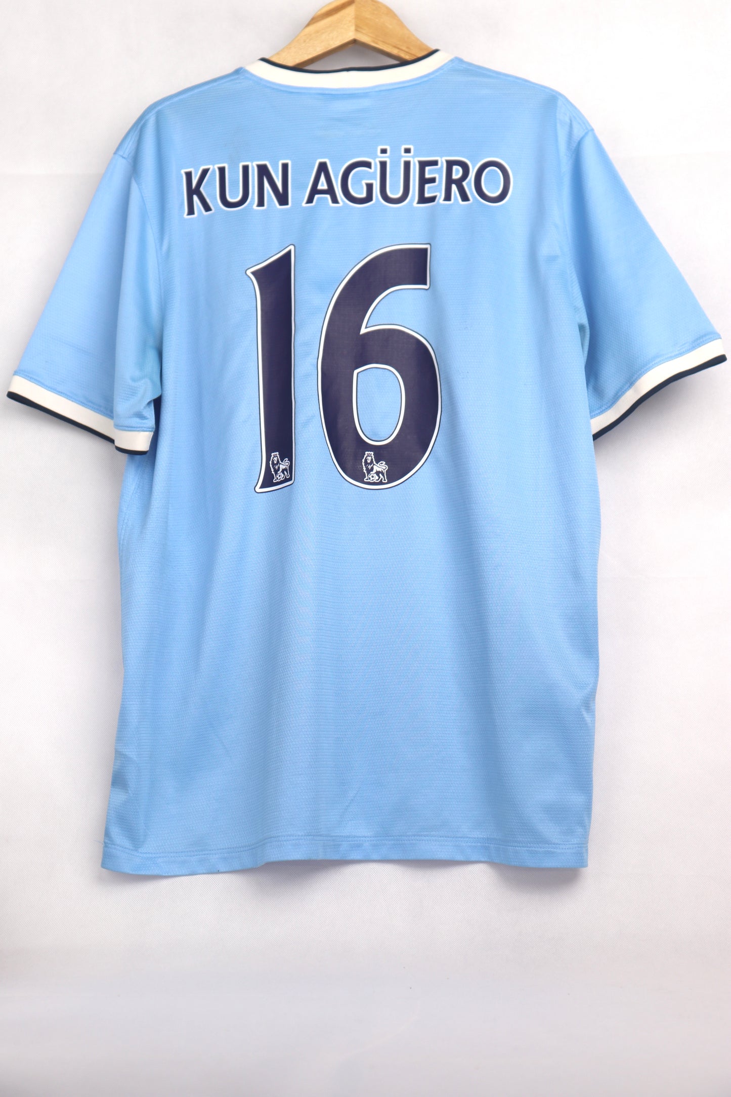 Manchester City 2013 Home Kun Aguero [XL]