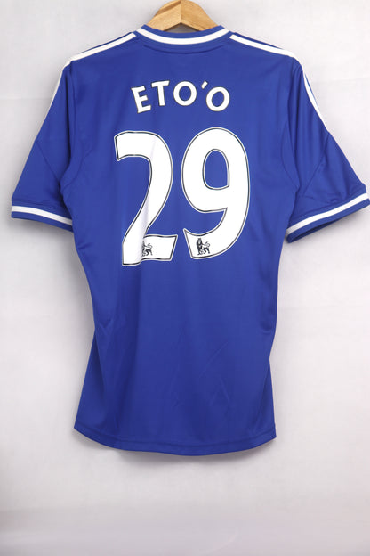Chelsea 2013 Home BNWT Eto’o [M] Apparel Original Authentic Football Soccer Jersey Kit Shirt Nameset