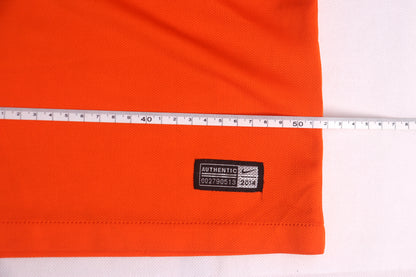 Netherlands 2014 Home Van Persie [M] Apparel Original Authentic Football Soccer Jersey Kit Shirt Nameset