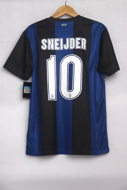Inter Milan 2012 Home BNWT Sneijder [M] Apparel Original Authentic Football Soccer Jersey Kit Shirt Nameset