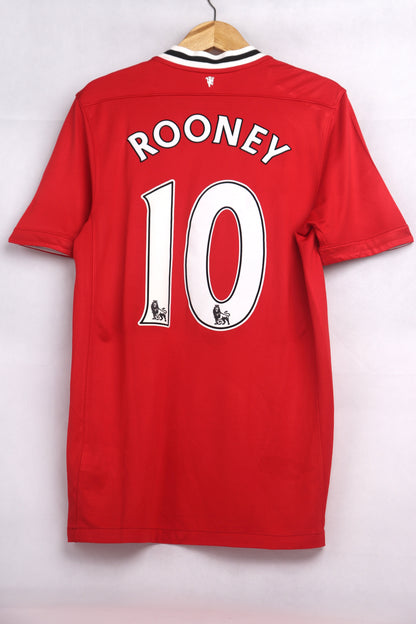 Manchester United 2011 Home Rooney [M] Apparel Original Authentic Football Soccer Jersey Kit Shirt Nameset