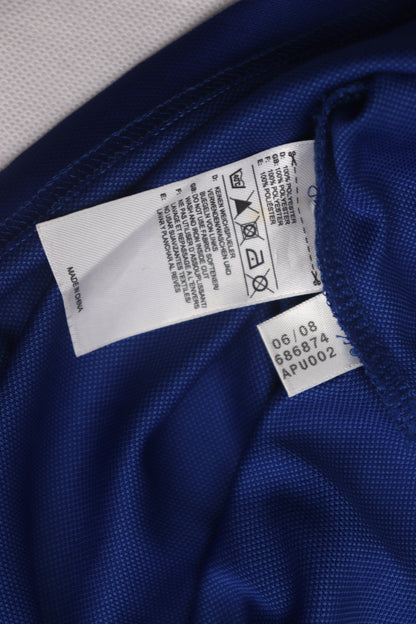 France 2009 Home Henry [L] Apparel Original Authentic Football Soccer Jersey Kit Shirt Nameset