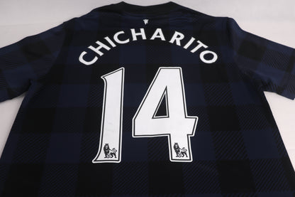 Manchester United 2013 Away Chicharito [L] Apparel Original Authentic Football Soccer Jersey Kit Shirt Nameset