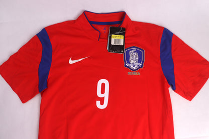 South Korea 2014 Home BNWT Son [S] Apparel Original Authentic Football Soccer Jersey Kit Shirt Nameset
