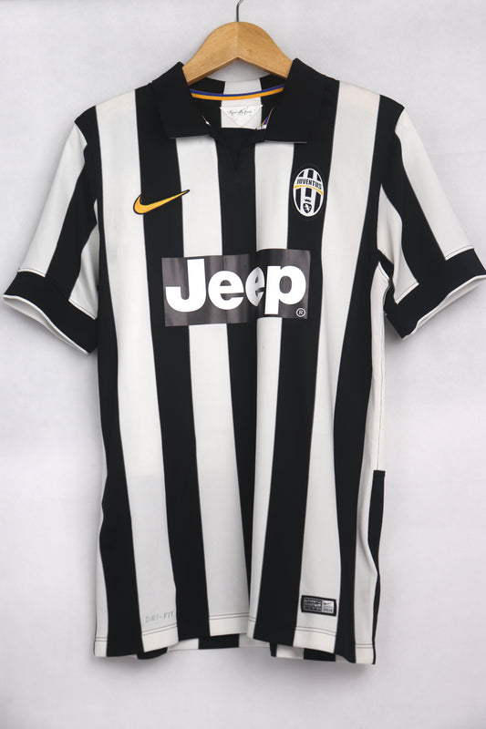 Juventus 2014 Home Pogba [M] Apparel Original Authentic Football Soccer Jersey Kit Shirt Nameset
