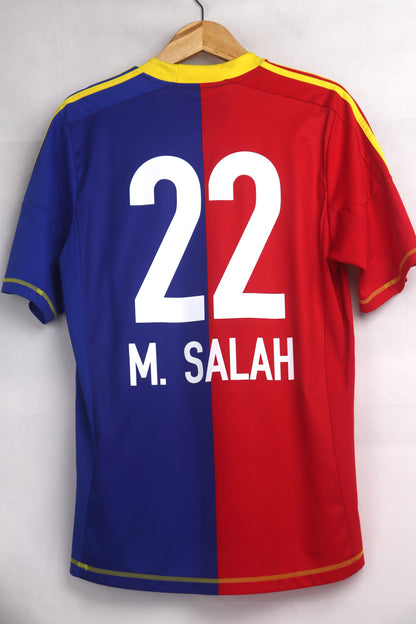 FC Basel 2012 Home Salah [M] Apparel Original Authentic Football Soccer Jersey Kit Shirt Nameset