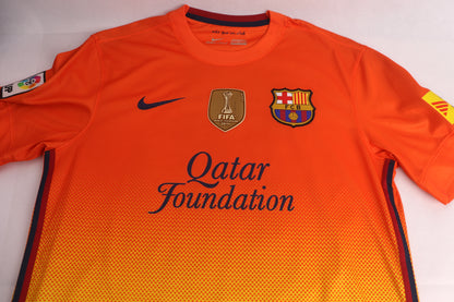 Barcelona 2012 Away Messi [M] Apparel Original Authentic Football Soccer Jersey Kit Shirt Nameset