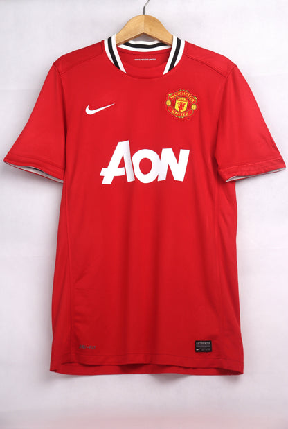 Manchester United 2011 Home Rooney [M] Apparel Original Authentic Football Soccer Jersey Kit Shirt Nameset