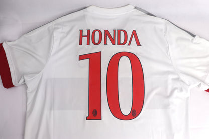 AC Milan 2015 Away BNWT Honda [XL] Apparel Original Authentic Football Soccer Jersey Kit Shirt Nameset