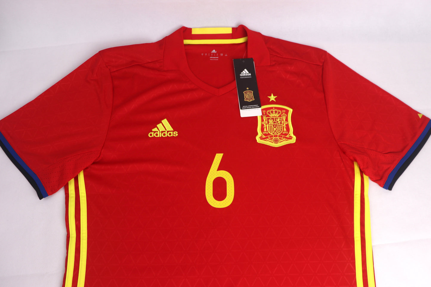 Spain 2016 Home BNWT Iniesta [L]