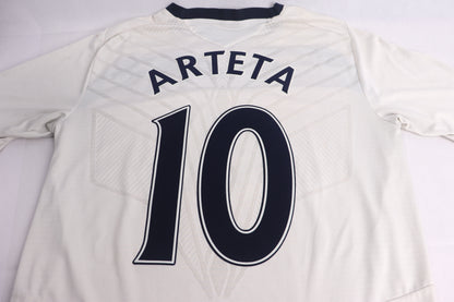 Everton 2008 Away Arteta [L] Apparel Original Authentic Football Soccer Jersey Kit Shirt Nameset