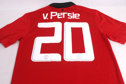 Manchester United 2013 Home Van Persie [S] Apparel Original Authentic Football Soccer Jersey Kit Shirt Nameset