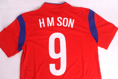 South Korea 2014 Home BNWT Son [S] Apparel Original Authentic Football Soccer Jersey Kit Shirt Nameset