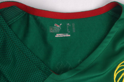 Cameroon 2010 Home Eto’o [XL] Apparel Original Authentic Football Soccer Jersey Kit Shirt Nameset