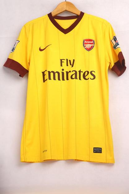 Arsenal 2010 Away Fabregas [M] Apparel Original Authentic Football Soccer Jersey Kit Shirt Nameset