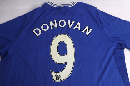 Everton 2009 Home Donovan [XXL] Apparel Original Authentic Football Soccer Jersey Kit Shirt Nameset