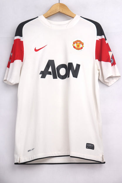 Manchester United 2010 Away Evra [M] Apparel Original Authentic Football Soccer Jersey Kit Shirt Nameset