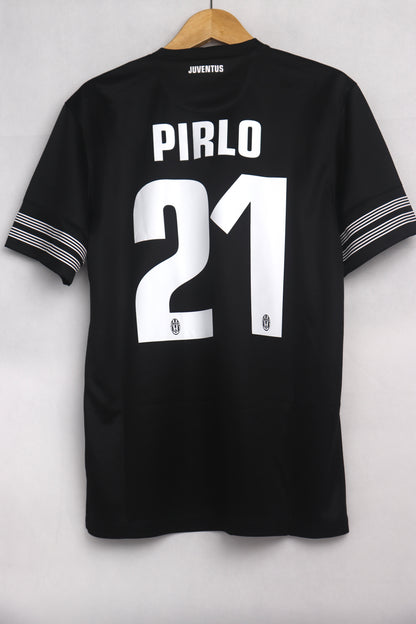 Juventus 2012 Away BNWT Pirlo [M] Apparel Original Authentic Football Soccer Jersey Kit Shirt Nameset