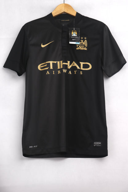 Manchester City 2013 Away BNWT Kun Aguero [S] Apparel Original Authentic Football Soccer Jersey Kit Shirt Nameset