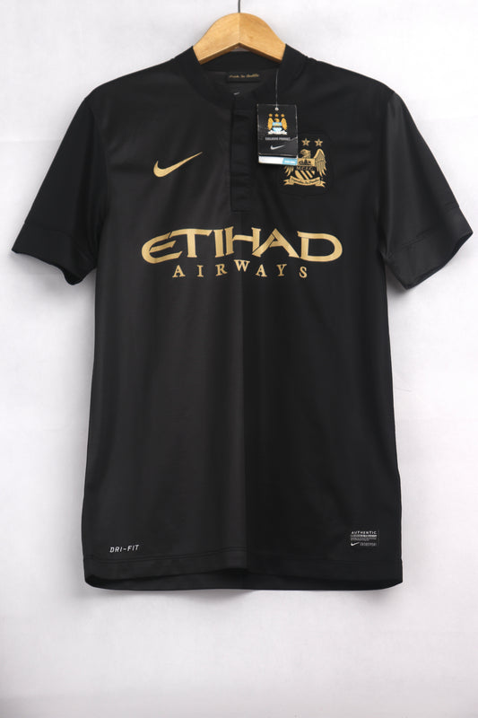 Manchester City 2013 Away BNWT Kun Aguero [S] Apparel Original Authentic Football Soccer Jersey Kit Shirt Nameset