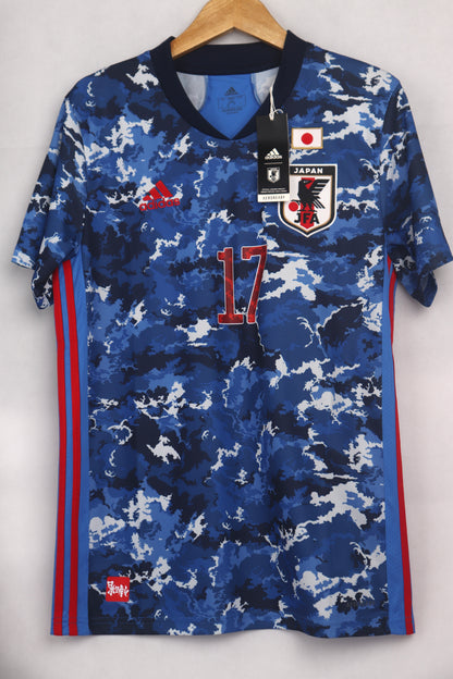 Japan 2020 Home BNWT Kubo [L] Apparel Original Authentic Football Soccer Jersey Kit Shirt Nameset