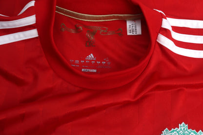 Liverpool 2010 Home Gerrard [S] Apparel Original Authentic Football Soccer Jersey Kit Shirt Nameset