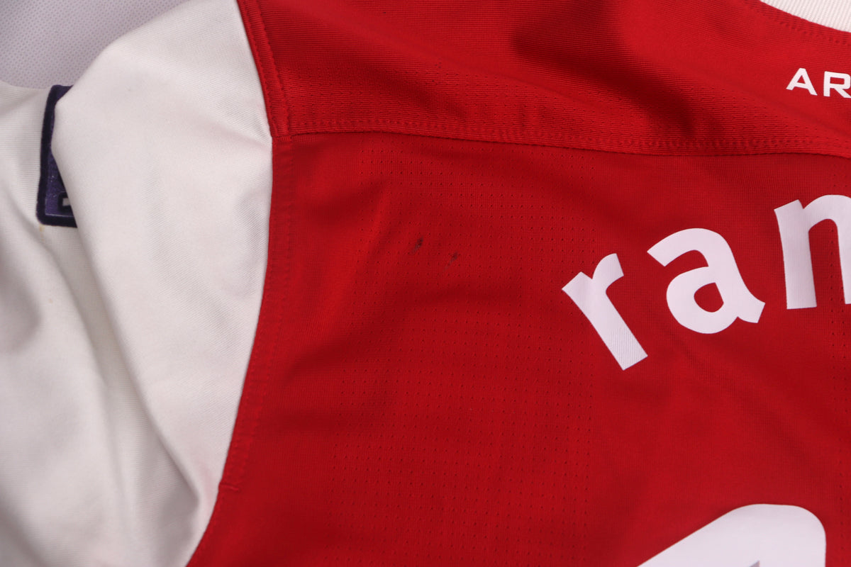 Arsenal 2010 Home Ramsey [M] Apparel Original Authentic Football Soccer Jersey Kit Shirt Nameset