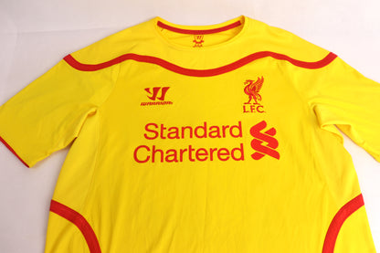 Liverpool 2014 Away Balotelli [M] Apparel Original Authentic Football Soccer Jersey Kit Shirt Nameset
