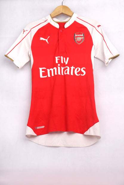 Arsenal 2015 Home Player Issue Ozil [M] Apparel Original Authentic Football Soccer Jersey Kit Shirt Nameset